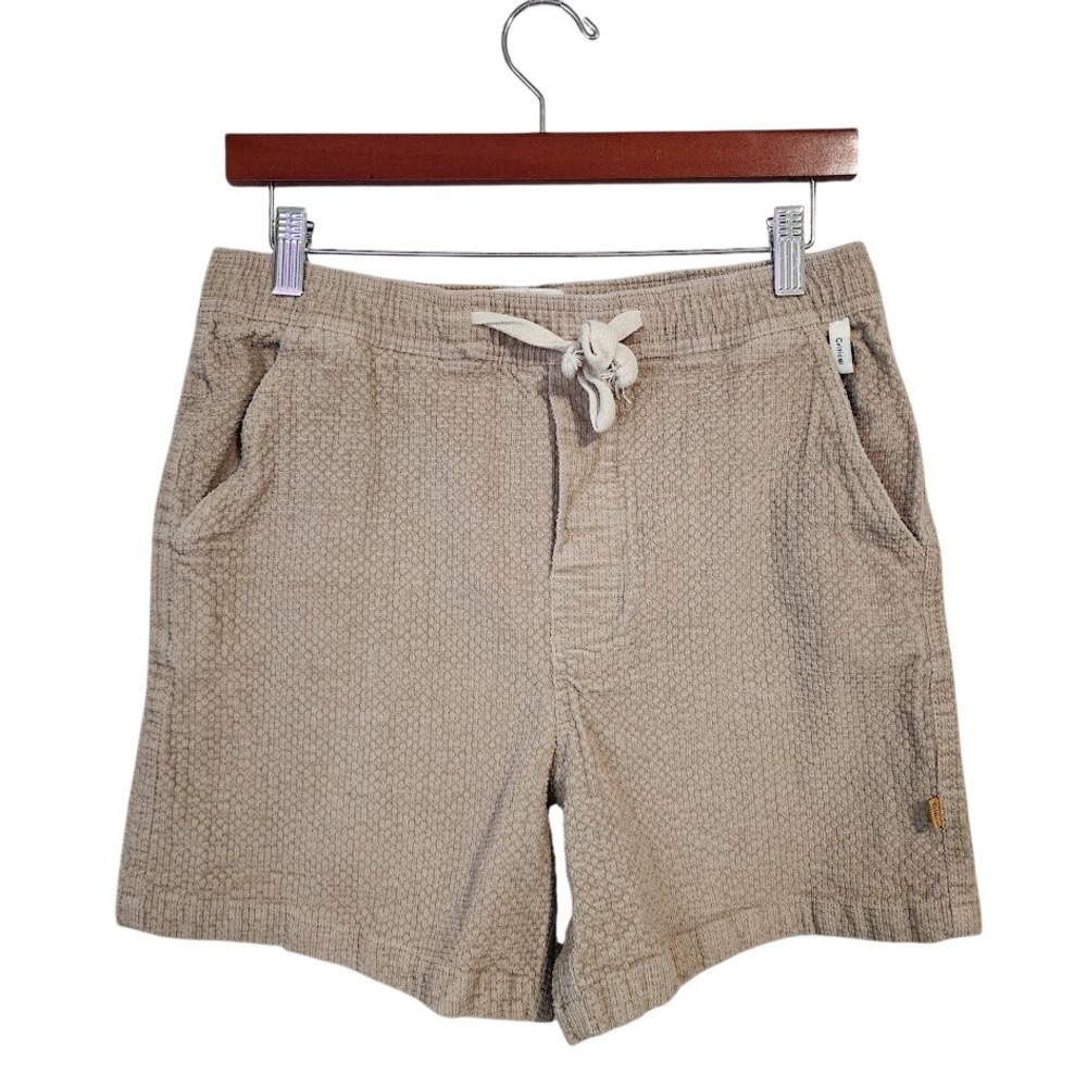 CRITICAL SLIDE Waffle Sweat Shorts Drawstring‎ Lounge Surf Mens 30